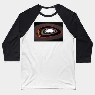 Abstract architectural ceiling and staircase, curves and round lines Baseball T-Shirt